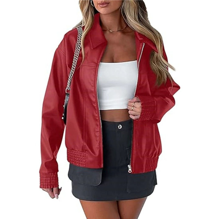 Damen stylische Übergangsjacke Drune