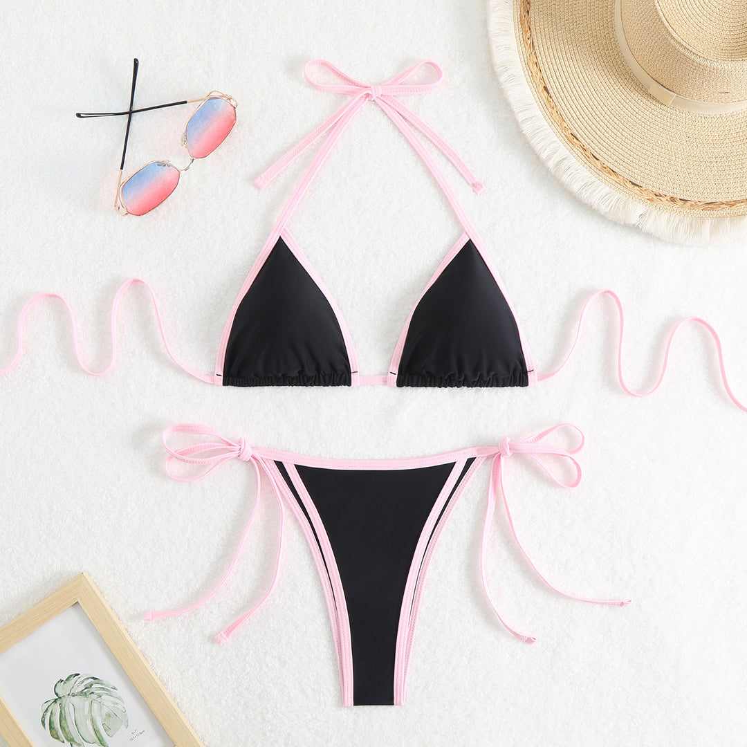 Damen Triangel-Bikini mit verstellbaren Trägern Drune