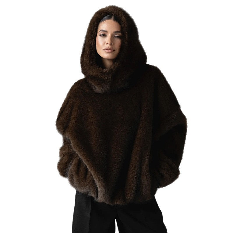 Damen Kuscheliger Oversize-Pullover Drune