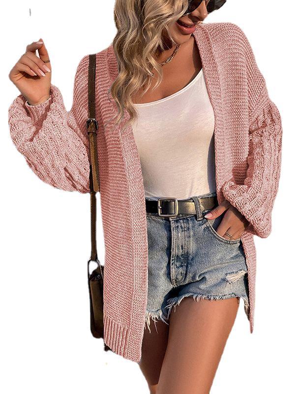 Damen Strickjacke mit oversized Schnitt und strukturiertem Design Drune