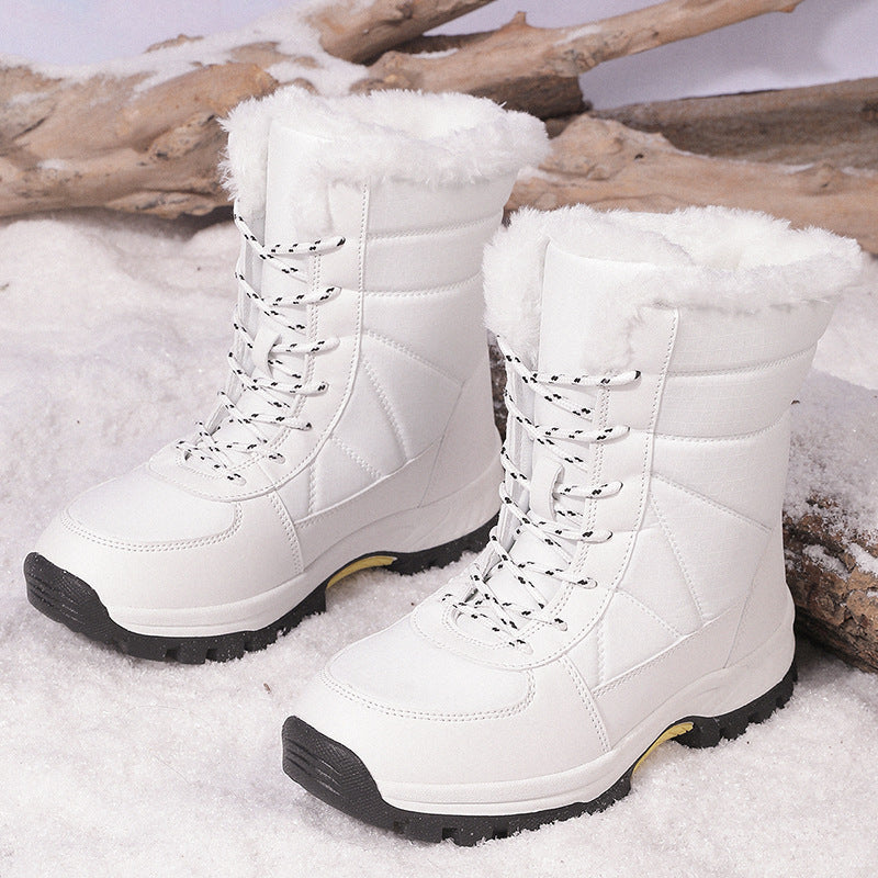 Damen Winter-Stiefel mit isolierendem Futter und rutschfester Sohle Drune