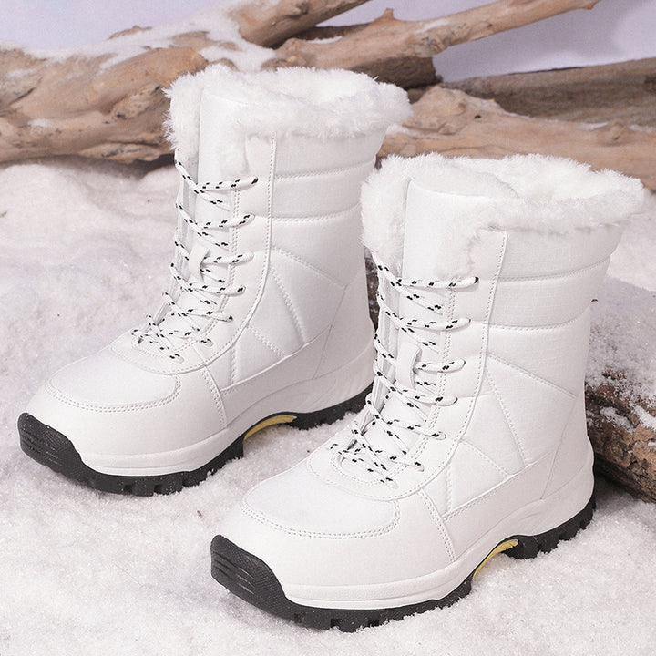 Damen Winter-Stiefel mit isolierendem Futter und rutschfester Sohle Drune