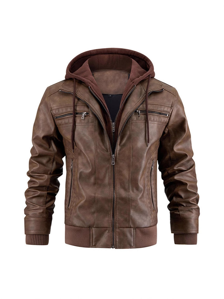 Drune | Herrlich Lederjacke Für Herren