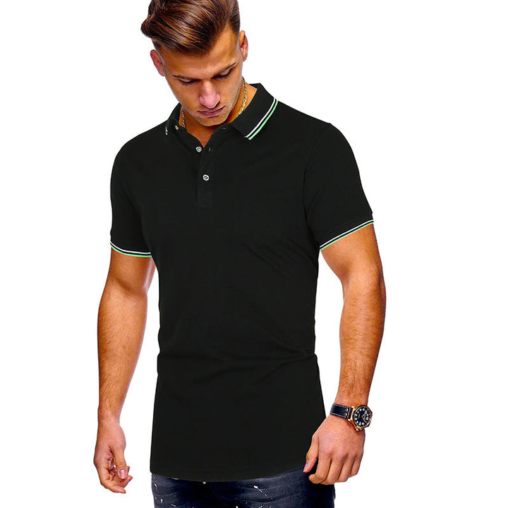 Herren Poloshirt mit modernen Akzenten Drune
