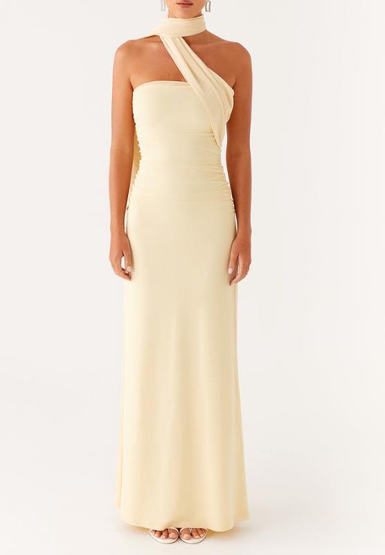 Damen Maxi-Kleid mit floralem Design Drune