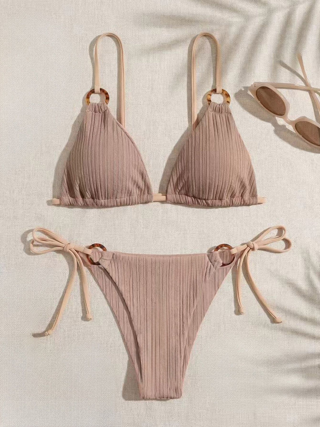 Damen Dreiecksbikini mit verstellbarem Träger Drune