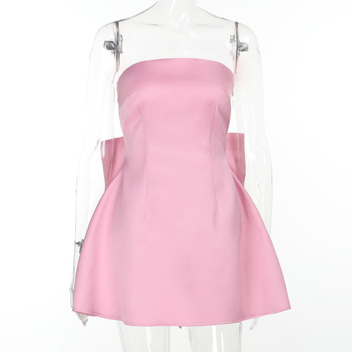 Damen Festliches Cocktailkleid Drune