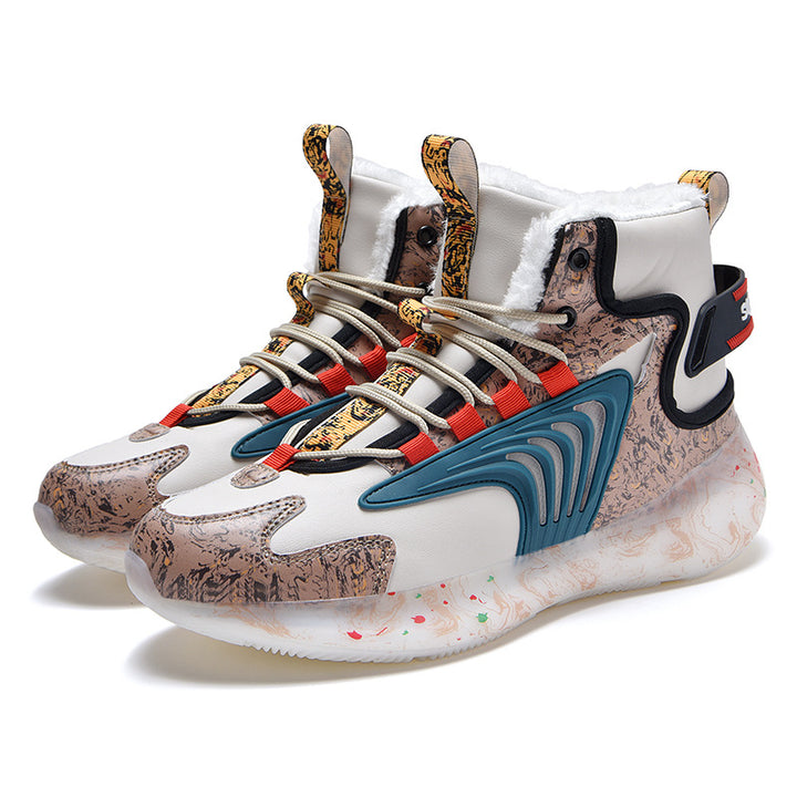 Damen High-Top Sneakers mit isoliertem Innenfutter und rutschfester Sohle Drune