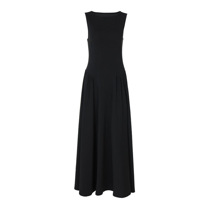 Damen Maxikleid mit elegantem Schnitt und fließendem Material Drune
