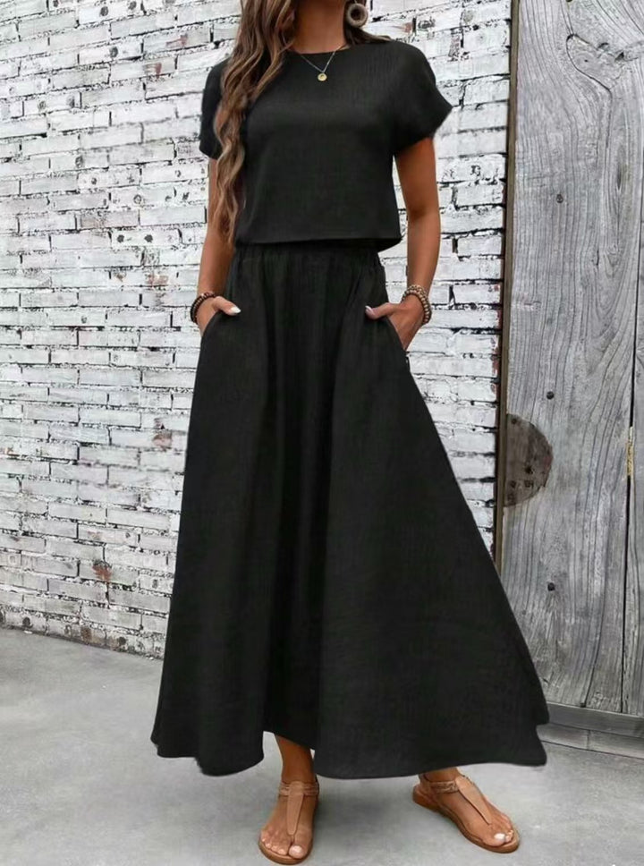 Damen zweiteiliges Sommerkleid Drune