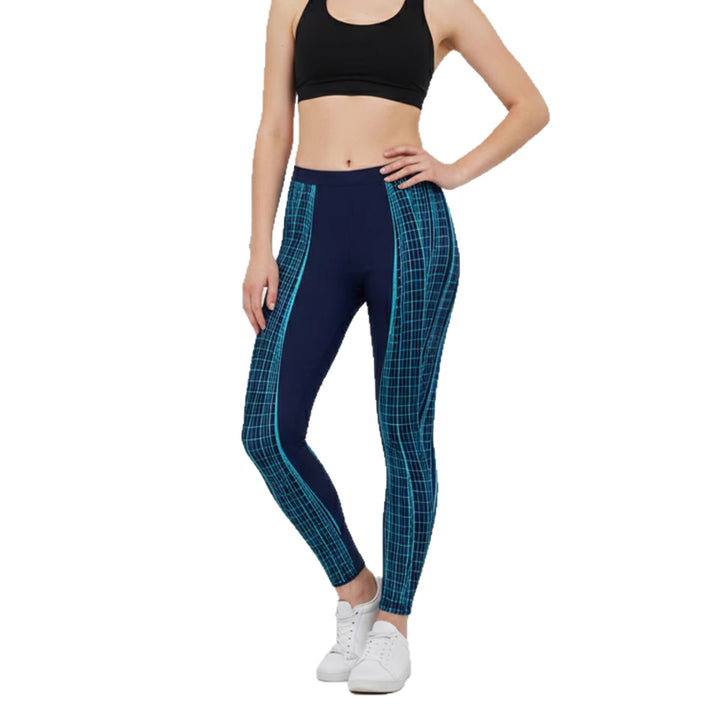 Damen Sportleggings mit stylischem Sternen-Design und hohem Bund Drune