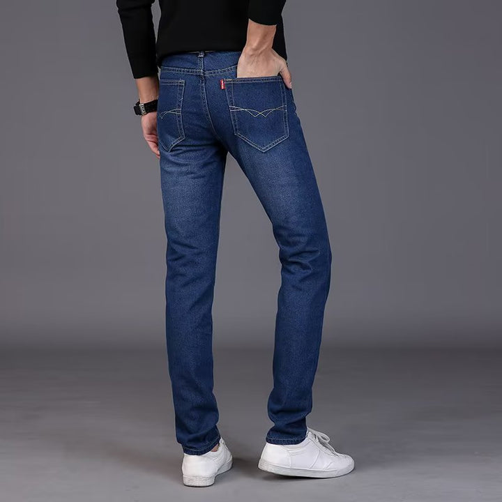 Herren Premium Slim Fit Jeans mit Elasthananteil Drune