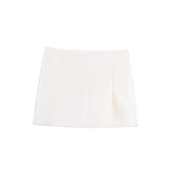Damen Minirock mit exklusivem Schnitt und eleganter Drapierung Drune