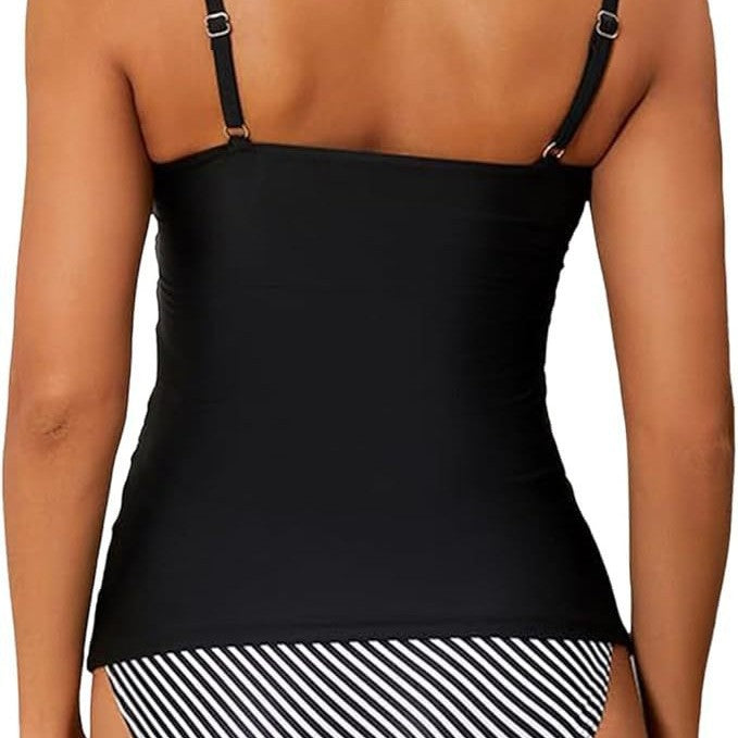 Damen Tankini mit raffinierten Drapierungen Drune