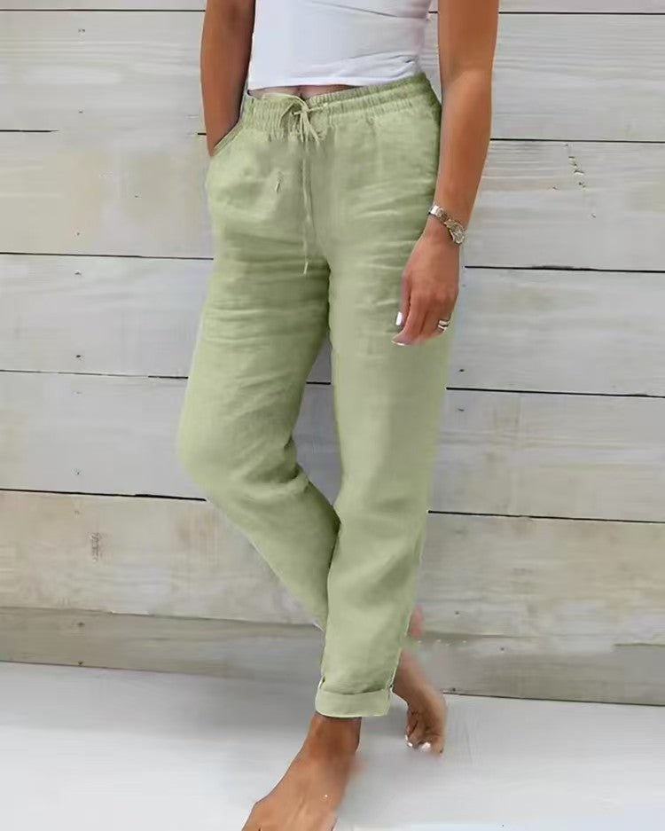 Damen Leichte Sommer-Linienhose Drune