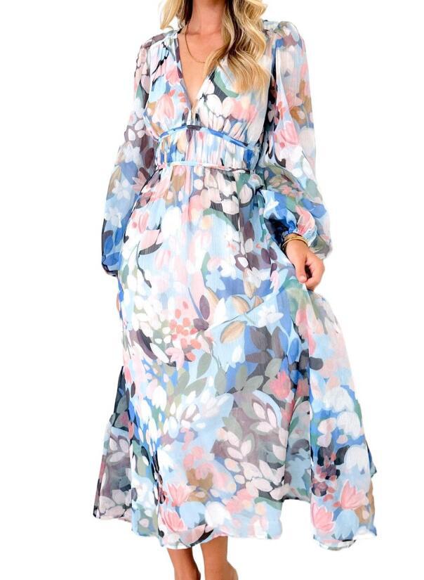 Drune | Elegantes Floral Kleid