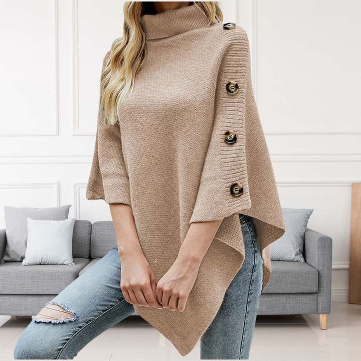 Drune | Pullover Aus Einfarbiger Strickware mit Komfort