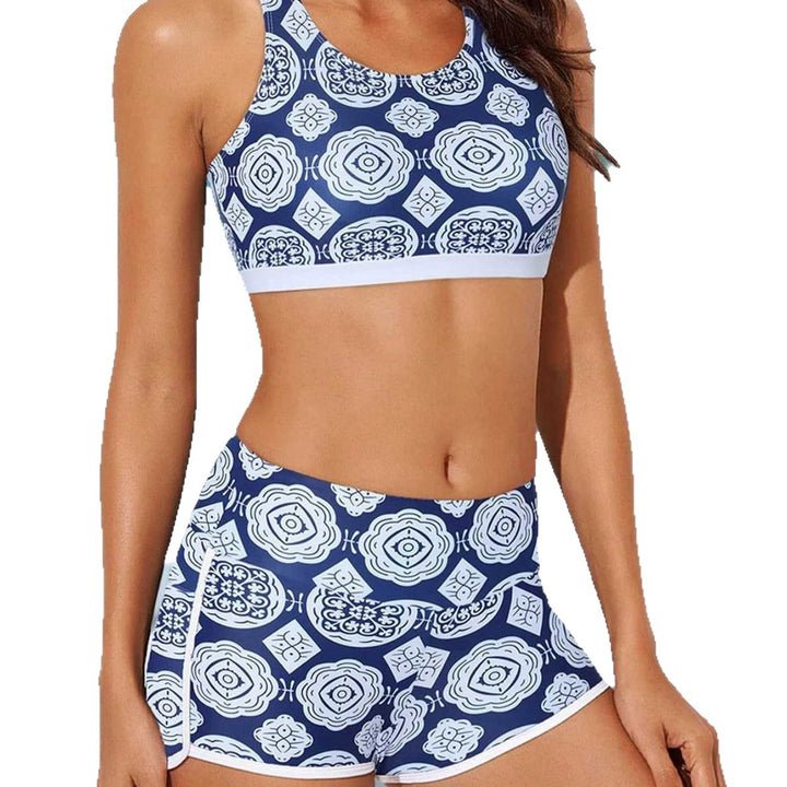 Damen Sportliches Tankini-Set Drune