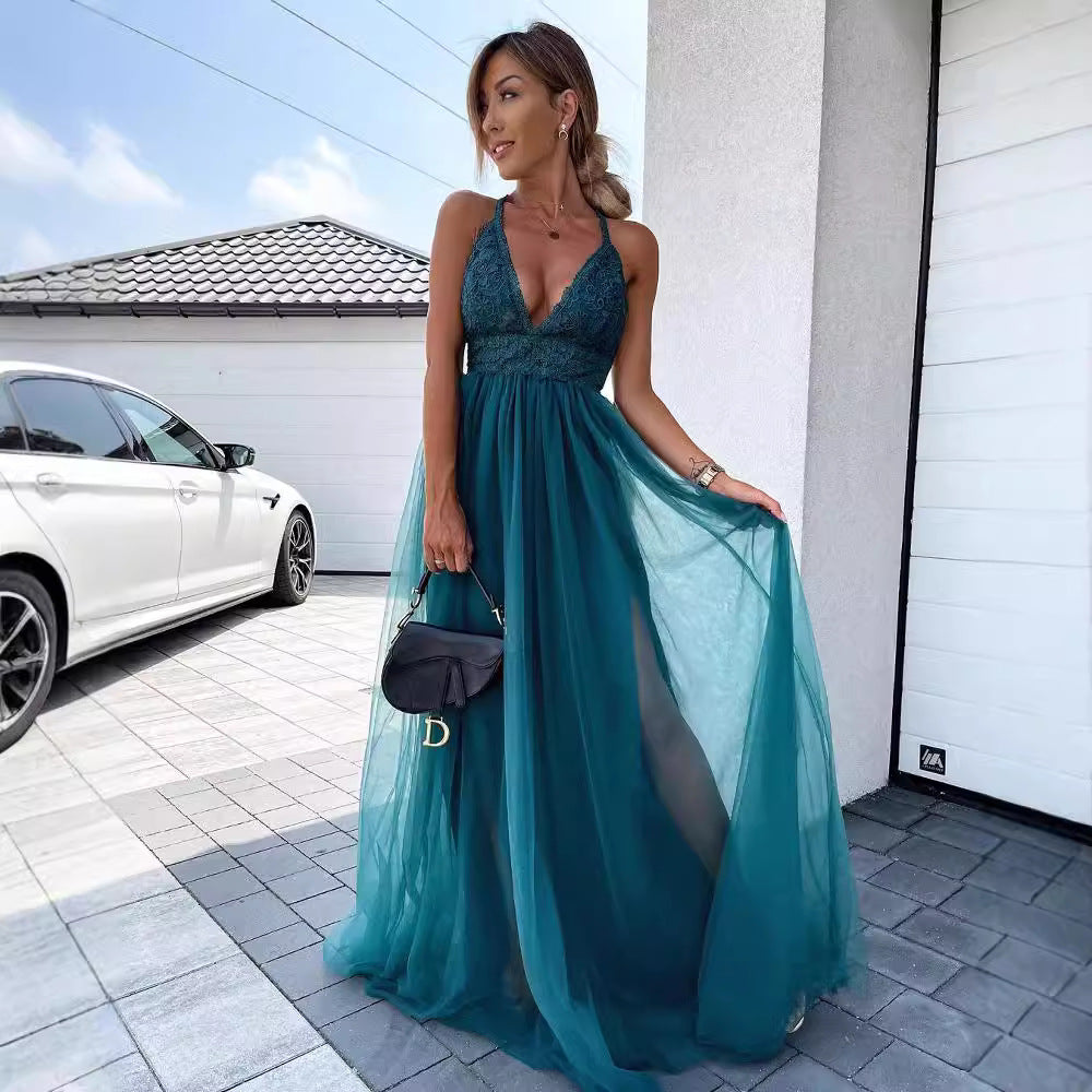 Damen Abendkleid Drune