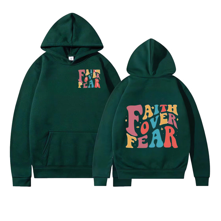 Damen Hoodie mit einzigartigem Grafikanzeige Drune