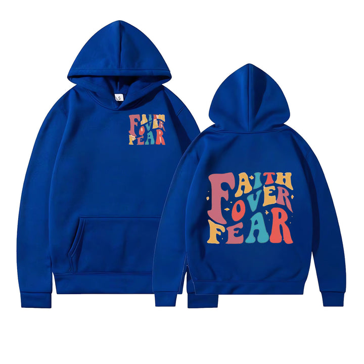 Damen Kapuzenpullover mit motivierenden Grafikdetails Drune