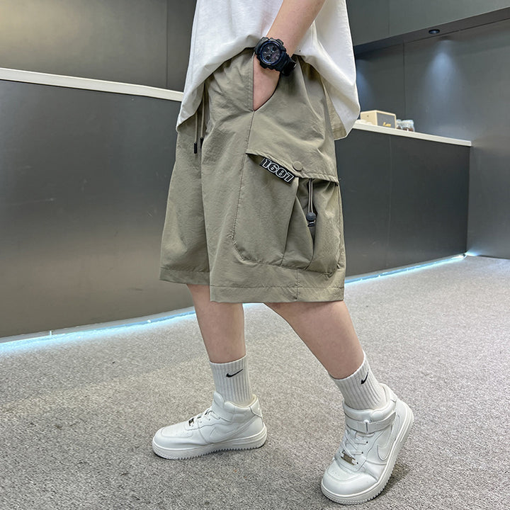 Herren Trendige Cargo-Shorts mit vielfältigen Taschen Drune