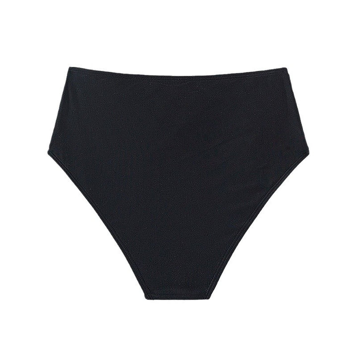 Damen Hochgeschnittener Bikini-Slip mit dekorativem Gürteldetail Drune
