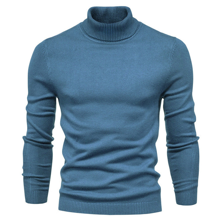 Herren Grober Rollkragenpullover aus wärmendem Material mit strukturierter Oberfläche Drune