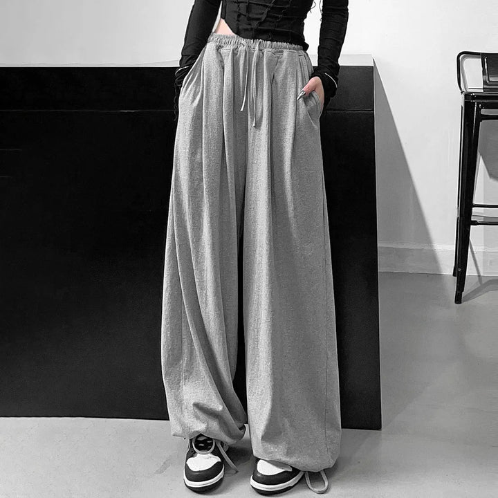Damen Weite Jersey-Hose Drune