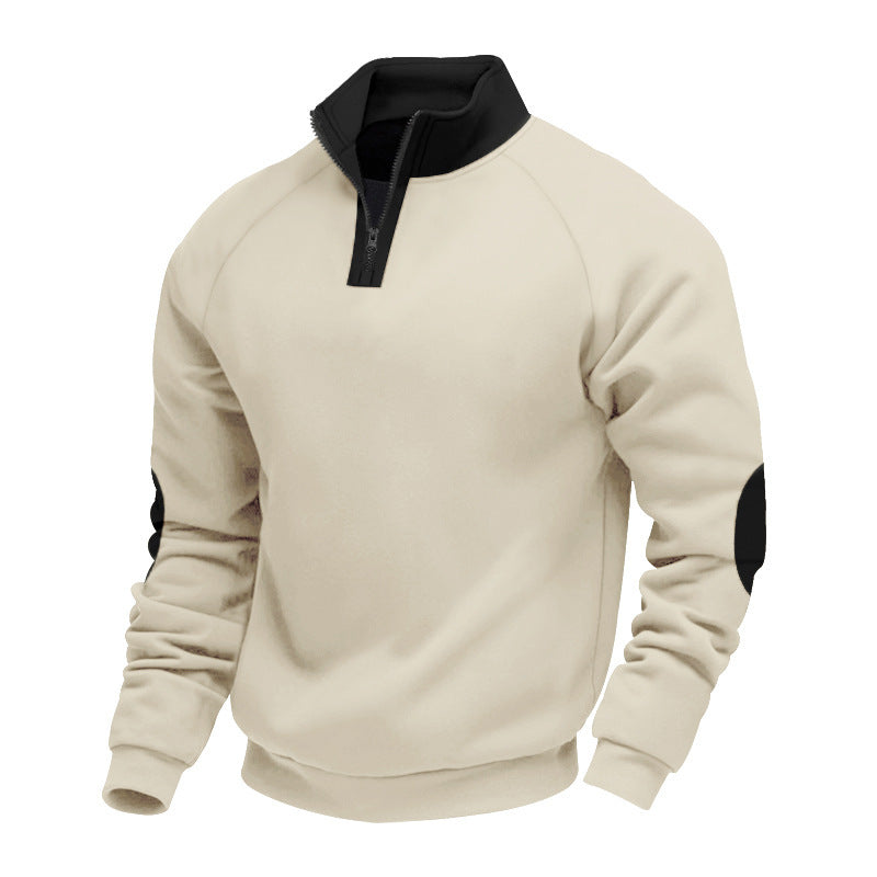Herren Sportpullover mit hochwertigem Stehkragen Drune