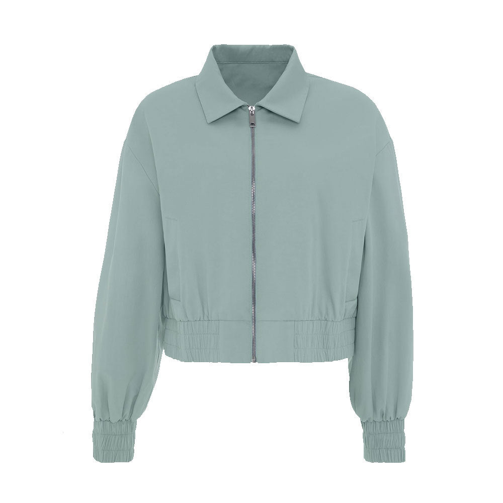 Damen Sportliche Übergangsjacke mit elastischem Bund und stylischen Details Drune