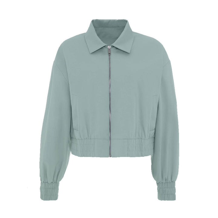 Damen Sportliche Übergangsjacke mit elastischem Bund und stylischen Details Drune