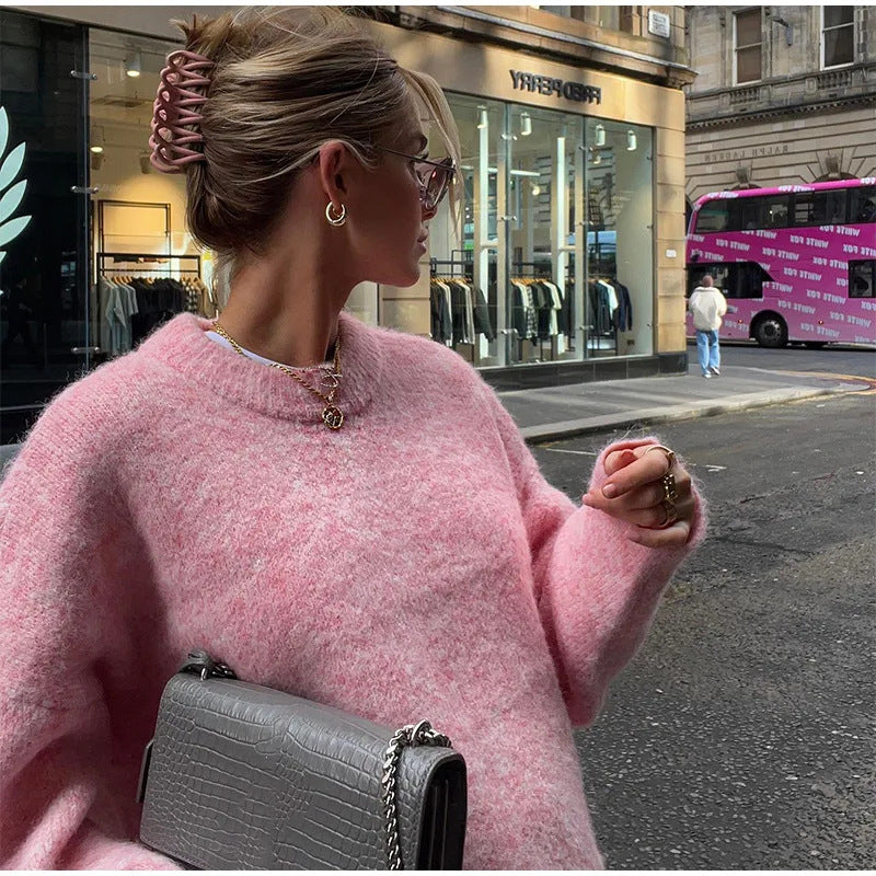 Damen Oversized Pullover Drune
