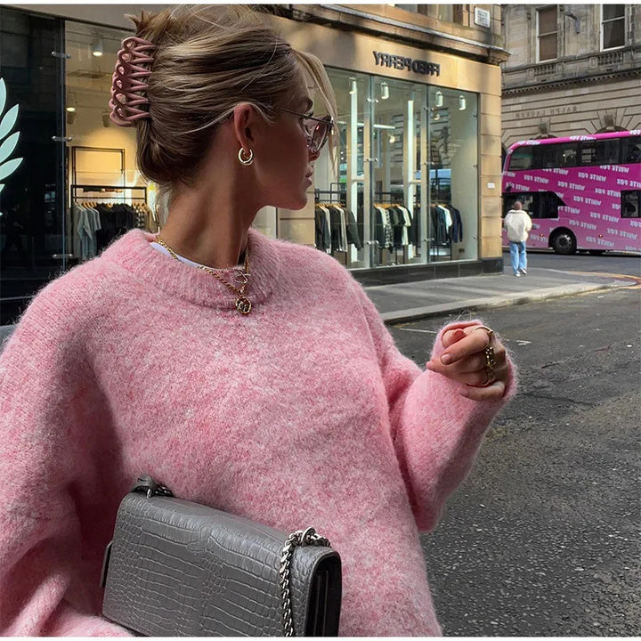 Damen Oversized Pullover Drune