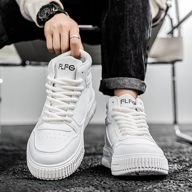Damen High-Top Sneakers mit gepolsterter Knöchelstütze und rutschfester Sohle Drune