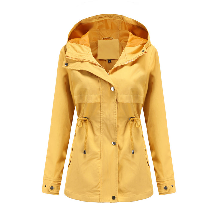 Damen funktionale Übergangsjacke mit verstellbarem Taillenbündchen Drune