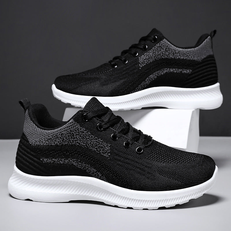 Herren nan leichter Strick-Sneaker mit sockenähnlichem Schaft, nahtlosem Obermaterial und reaktiver EVA-Dämpfung Drune