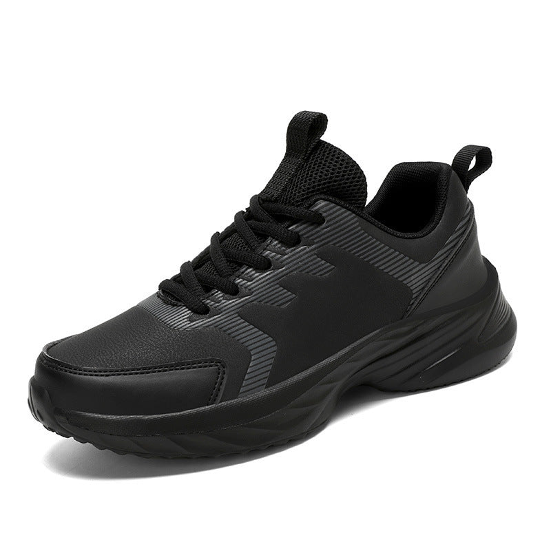Unisex nan urbaner Komfort-Sneaker mit gepolsterter Keilsohle atmungsaktiver Meshzunge und robustem Kunstlederbesatz Drune