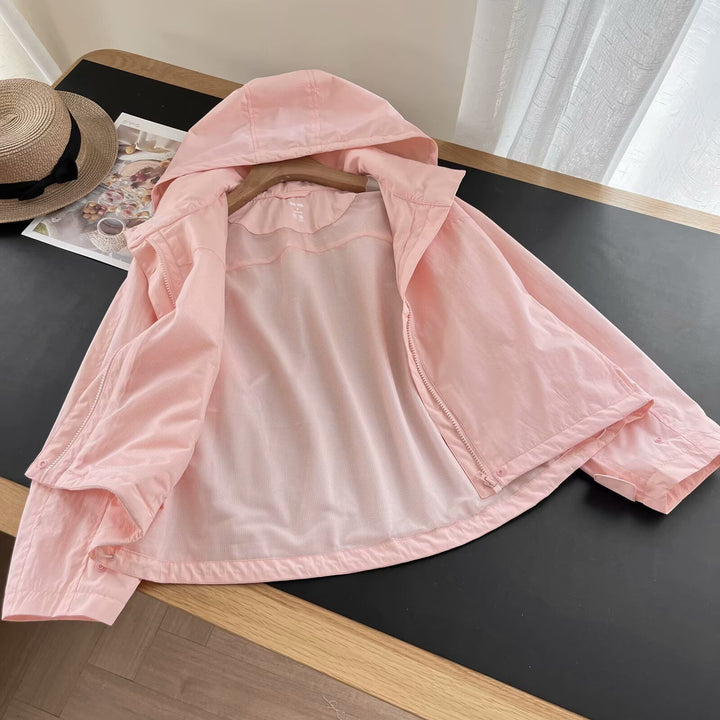Damen Leichte Übergangsjacke mit Kapuze und praktischem Reißverschluss Drune