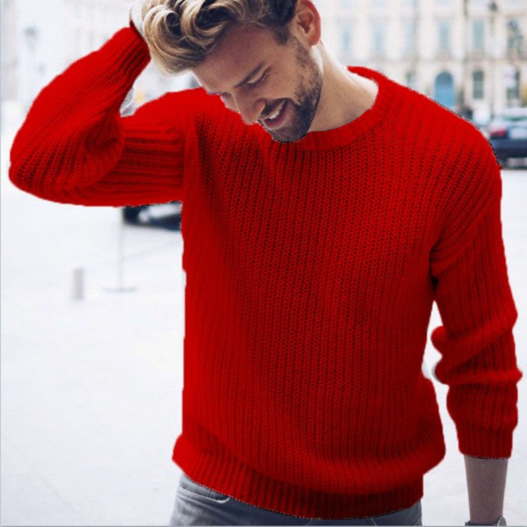 Herren lässiger Strickpullover Drune