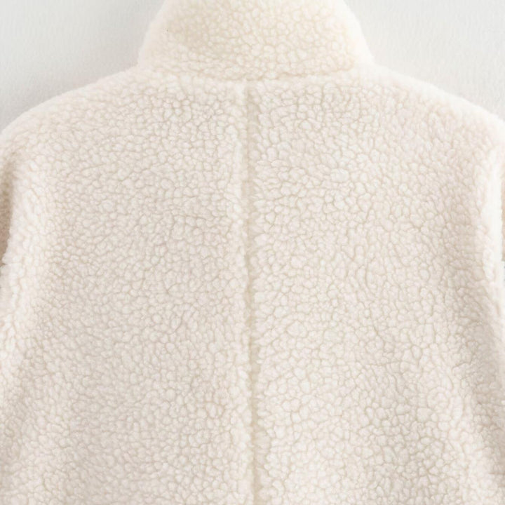 Damen fleecegefütterte Übergangsjacke mit hohem Kragen und praktischen Taschen Drune