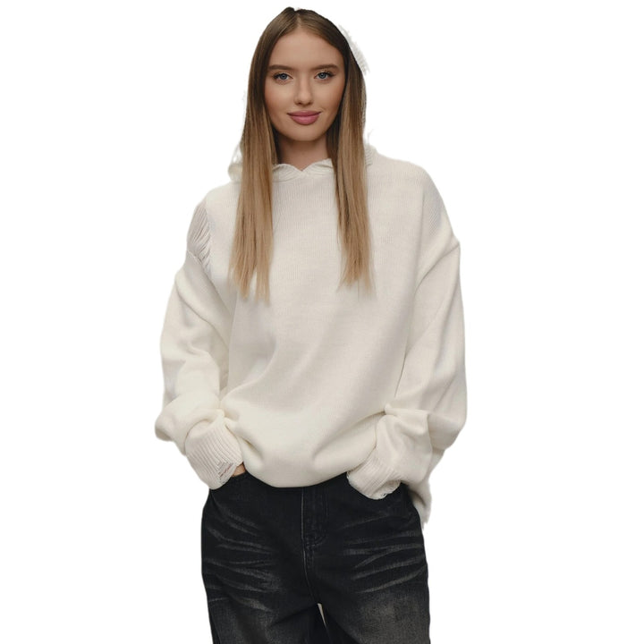 Damen Hoodie mit großzügigem Schnitt und trendigem Design Drune