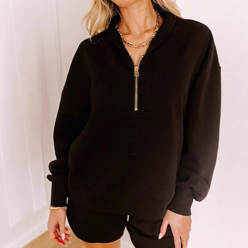 Damen lässiger Sweatshirt Drune