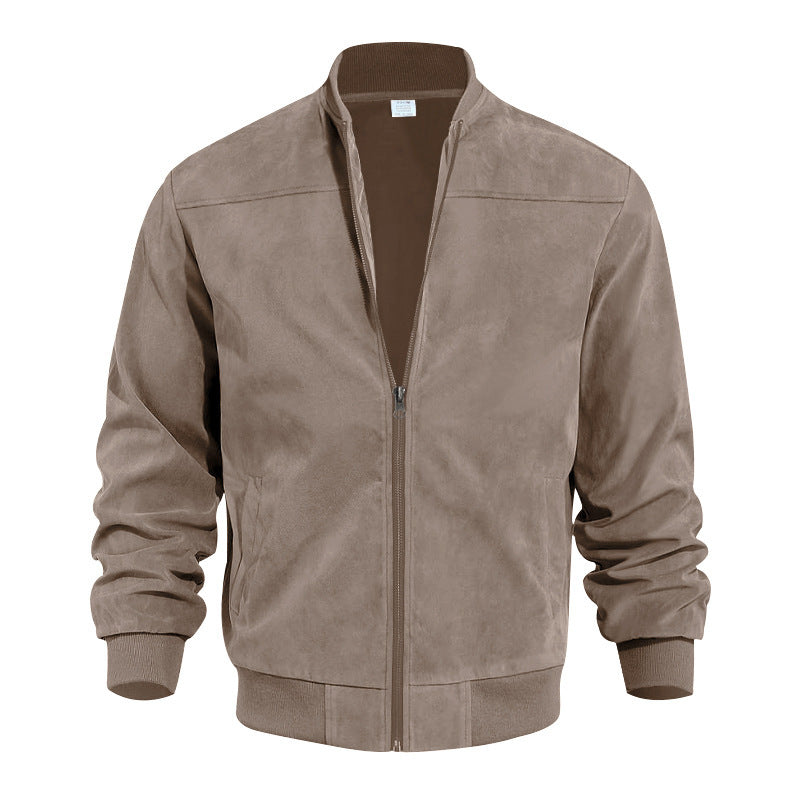 Herren Flugjacke aus hochwertigem Wildleder Drune