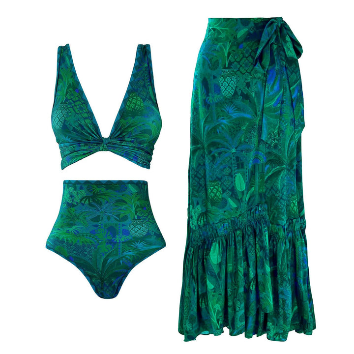 Damen Buntes Bikini-Set Drune