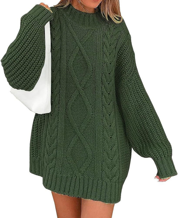 Damen Strickpullover mit oversized Schnitt Drune