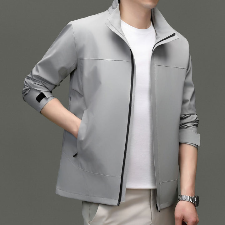Herren sportliche Funktionsjacke mit innovativem Materialmix Drune
