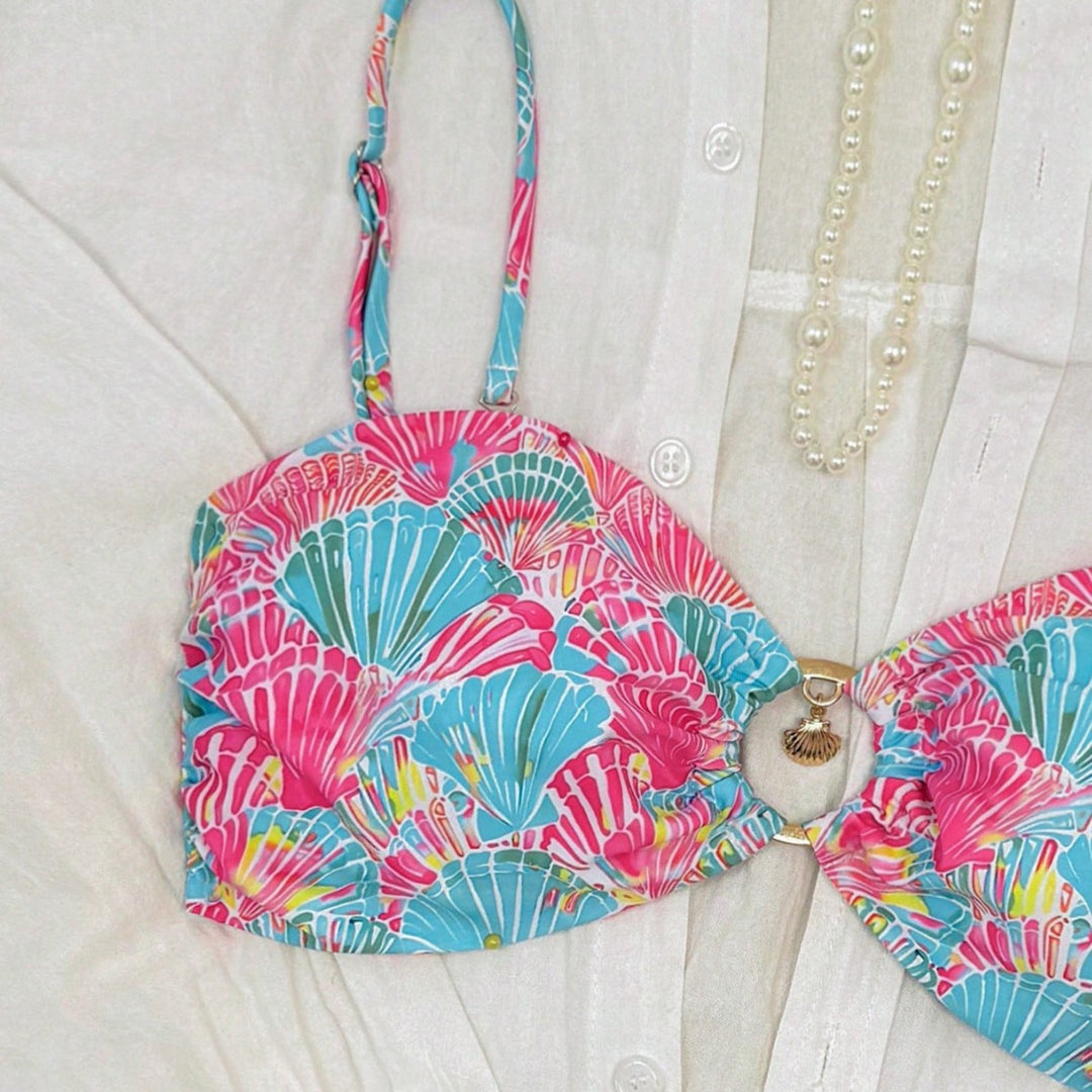 Damen Bikini-Set mit verspieltem Muschel-Design Drune