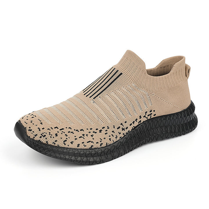 Unisex nan Slip-on Stricktrainer mit formstabilem Sockenschaft, reaktionsfreudiger Leichtsohle und rutschfester Profilkante Drune