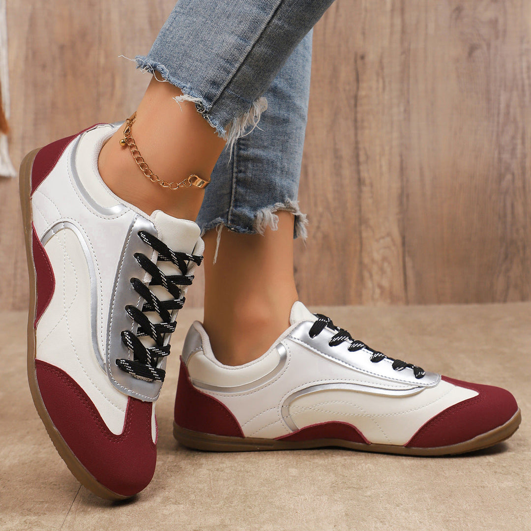Damen Komfortable und stilvolle Freizeitsneaker Drune